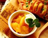 A picture of step 3 of Comforting Caramelized Apple Poundcake.