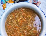 A picture of step 15 of Chicken Vegetable Soup With Egg Drop.