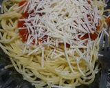 Foto langkah ke 6 dari resep Spagheti Kornet Sosis.