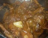 A picture of step 7 of Fried chicken peppersoup.