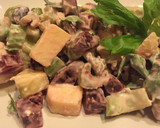Foto del paso 7 de la receta: Ensalada de Navidad con betabel