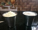 A picture of step 1 of 7 cup Burfi.