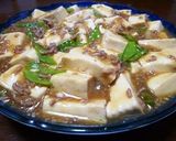 A picture of step 3 of Simple Prep! Sukiyaki-style Beef and Tofu.
