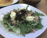 A picture of step 7 of Refreshing and Crispy Tofu Salad.