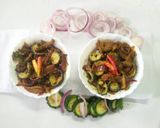 A picture of step 7 of Masala pyazi kerela.
