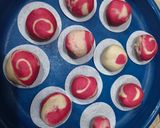 Foto langkah ke 10 dari resep Bakpao Merah Putih.