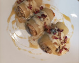 Foto del paso 6 de la receta: Paccheri rellenos de berenjena, nueces con vinagreta de requesón