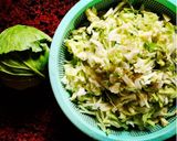 A picture of step 1 of Cabbage peas potato curry.