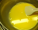 A picture of step 6 of Raspberry Bavarian Cream.