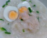 รูปขั้นตอนการทำที่ 7 ของ โจ๊กเกี๊ยวกุ้งใส่ไข่ต้ม