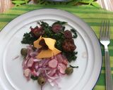 Foto del paso 3 de la receta: Ensalada con hojas de rábano