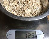 A picture of step 1 of Easy Homemade Oat Flour Pie Crust.