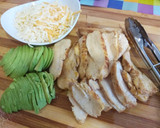 Foto del paso 1 de la receta: Burrito pollo y aguacate