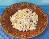 Foto langkah ke 8 dari resep Nasi goreng kampung daun jeruk.