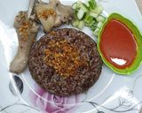 Foto langkah ke 4 dari resep Nasi merah ayam ala ala me.