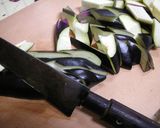 A picture of step 2 of Italian-Style Eggplant and Tomatoes in 5 Minutes in the Microwave.