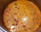 A picture of step 4 of Keto THM Queso Taco Soup.