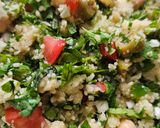 A picture of step 2 of Couscous and Eggplant Salad.