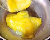 A picture of step 2 of Singhare Ka Halwa.