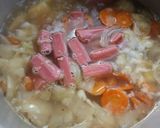 Foto langkah ke 3 dari resep Sop Sosis.