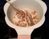 Foto langkah ke 3 dari resep Bubur kacang Merah Ayam Kampung (MPASI Bayi 8 Bln+).