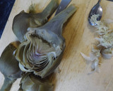 Foto del paso 2 de la receta: Alcachofas rellenas y gratinadas
