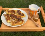 A picture of step 2 of French toast.