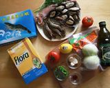 西班牙海鮮燉飯的食譜步驟1照片