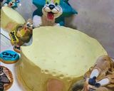 Foto del paso 3 de la receta: Torta de Tom y Jerry!! Para Luz!! Con muñecos hechos en rkt