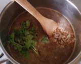 A picture of step 2 of Brown Rice with Lentils and Ancho Chile.