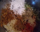 A picture of step 1 of Noodles cutlets.