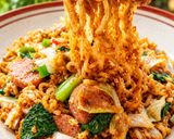 Foto langkah ke 5 dari resep Mie Rendang Nyemek.