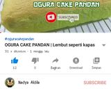 Foto langkah ke 9 dari resep Ogura cake pandan.