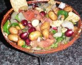 A picture of step 3 of Peanut Salsa.
