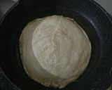 Gambar langkah 4 resipi Roti Goreng Daging Cheese.