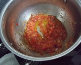 A picture of step 1 of Tomato rice.