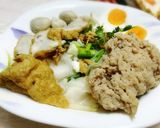 รูปขั้นตอนการทำที่ 3 ของ เส้นใหญ่แห้งใหญ่ทุกอย่าง