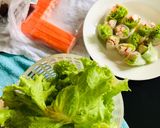 รูปขั้นตอนการทำที่ 1 ของ สลัดโรลง่ายๆจากของเหลือติดตู้เย็น #กินผักรักสุขภาพ1