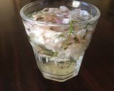 A picture of step 2 of California Farm Steeped Honeysuckle Tea.
