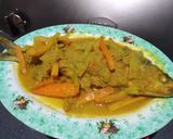 Foto langkah ke 5 dari resep Bandeng acar kuning.