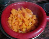 Foto del paso 2 de la receta: Tortillas de calabaza y plátano con chocolate caliente