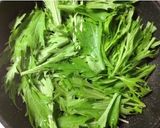 A picture of step 4 of Healthy & Easy Side Dish with Mizuna and Pork.