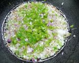 A picture of step 2 of Pav Bhaji Fondue.
