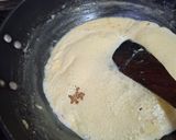A picture of step 4 of Malpua with Rabri.