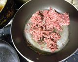 A picture of step 1 of Meat Sauce and Hamburgers (Cooked Simultaneously!).