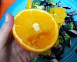 Foto del paso 2 de la receta: Ensalada de naranja, brócoli, lombarda y rabanitos