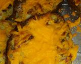 A picture of step 8 of Twice Baked Loaded Potato Skins.