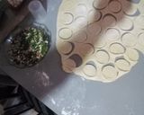 Foto del paso 1 de la receta: De hoy! Capelettis de acelga y pollo con salsa roja y salsa blanca ! Todo casero😄😄