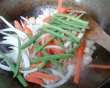 A picture of step 6 of My Chinese Chicken stir fry with mix veg 😀.