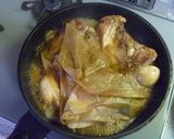 A picture of step 4 of Amberjack Simmered in Miso.